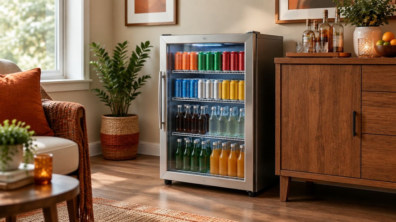 EUHOMY 130-Can Beverage Fridge: Specs, Pros, Cons and Who It's For